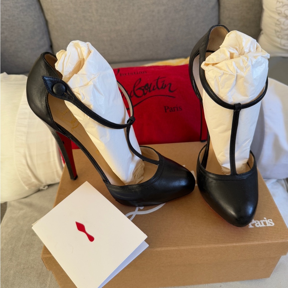 Christian Louboutin Black Women's Heels